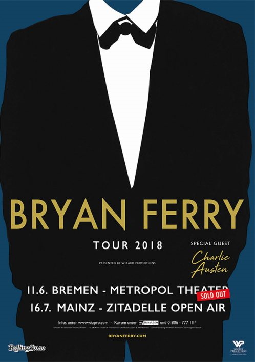 Veranstaltungsbild von Bryan Ferry - Tour 2018 © Metropol Theater Bremen