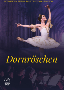 Plakatmotiv für Dornröschen im Metropol Theater Bremen vom International Festival Ballet