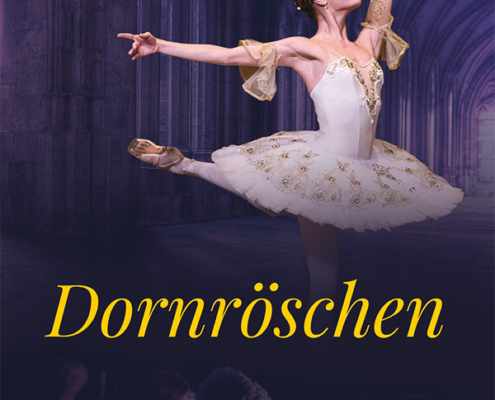 Plakatmotiv für Dornröschen im Metropol Theater Bremen vom International Festival Ballet