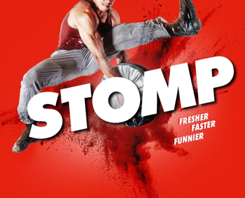 Plakatmotiv für STOMP in Bremen