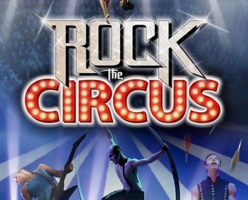 Plakatmotiv für Show Rock The Circus in Bremen