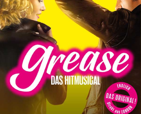 Plakatmotiv für Grease - Das Hitmusical in Bremen im Metropol Theater Bremen 2025