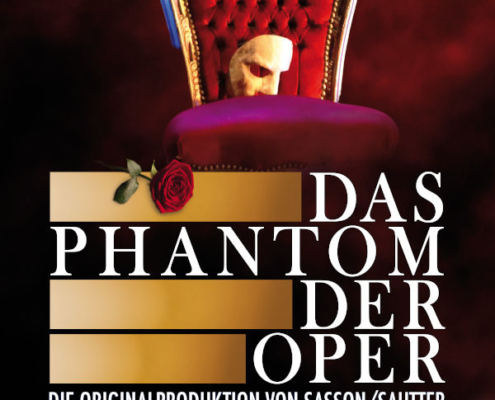 Plakatmotiv für Das Phantom der Oper in Bremen im Metropol Theater