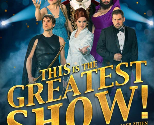 Plakatmotiv für Musical Show THIS is the GREATEST SHOW - Die größten Musical Hits aller Zeiten in Bremen im Metropol Theater 2024