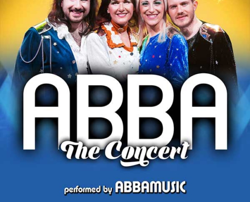 Plakatmotiv für Konzert ABBA – The Concert performed by ABBAMUSIC in Bremen