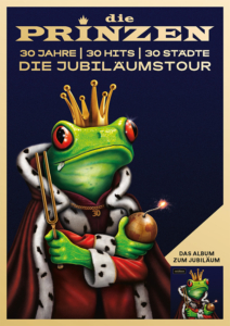 Plakatmotiv für Die Prinzen Jubliläumstour 2023 in Bremen im Metropol Theater