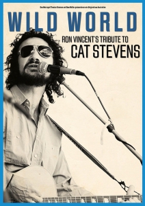 Plakatmotive für das Konzert Wild World - Ron Vincent's Tribute to Cat Stevens in Bremen 2020