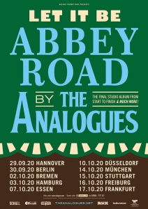 Plakatmotiv The Analogues 2020 im Metropol Theater Bremen