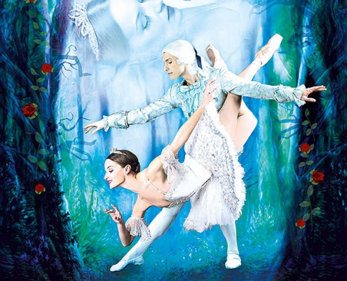 Plakatmotiv der Tanz Veranstaltung Dornröschen - Klassiches Moskauer Ballett im Metropol Theater Bremen