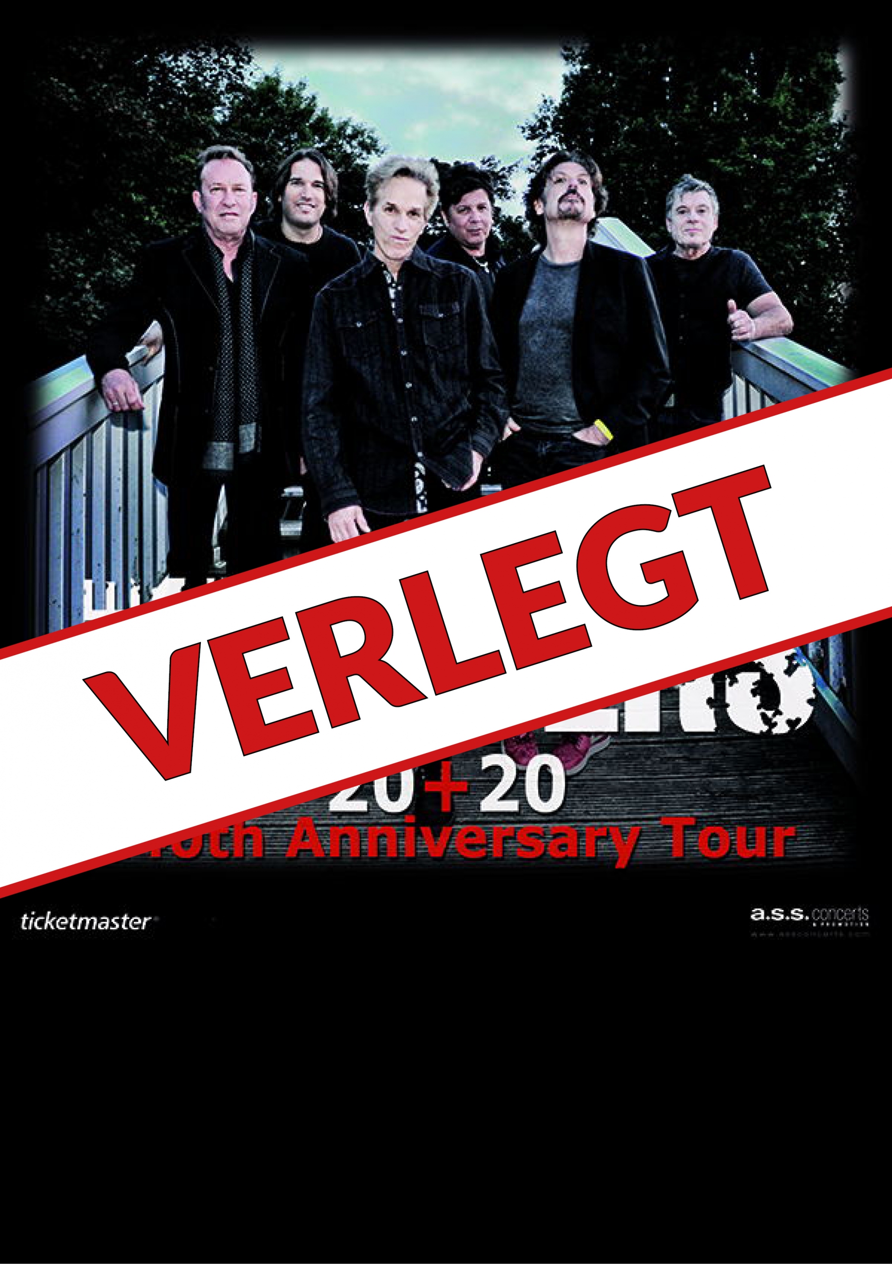 The Hooters 20+20 40th anniversary tour VERLEGT Metropol