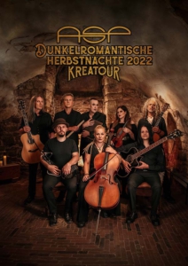 Plakatmotiv für Konzert ASP Dunkelromantische Herbstnächte 2022 im Metropol Theater Bremen