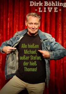 Tickets sichern für Dirk Böhling live im Metropol Theater