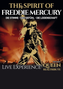 Keyvisual für The Spirit of Freddie Mercury in Bremen