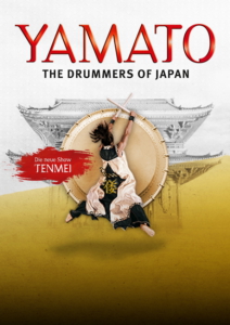 Plakatmotiv für Yamato - The Drummers of Japan live im Metropol Theater Bremen