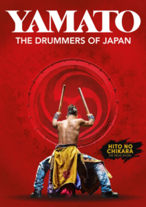 Plakatmotiv für Yamato - The Drummers of Japan live im Metropol Theater Bremen.