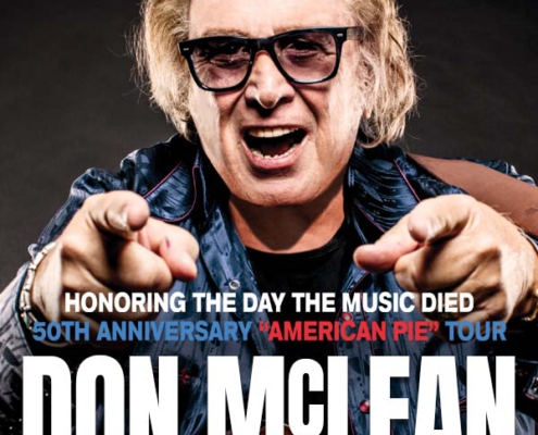 Plakatmotiv für Don McLean - 50th Anniversary "American Pie" Tour 2022 in Bremen im Metropol Theater Bremen