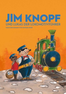 Plakatmotiv für Jim Knopf und Lukas der Lokomotivführer nach dem Roman von Michael Ende im Metropol Theater in Bremen