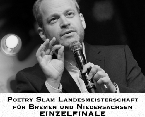 Titelbild Poetry Slam Landesmeisterschaften im Metropol Theater Bremen