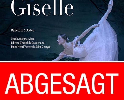 Plakatmotiv für Giselle in Bremen im Metropol Theater