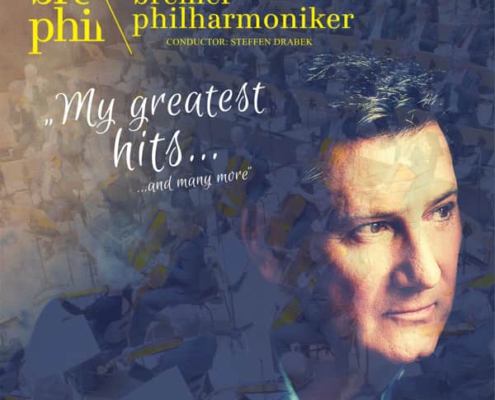 Plakatmotiv für 40th anniversary Pop-Classic-Gala - Tony Hadley & Bremer Philharmoniker - „My greatest hits and many more“ in Bremen im Metropol Theater