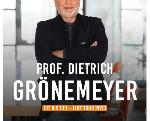 Plakatmotiv für Dietrich Grönemeyer in Bremen