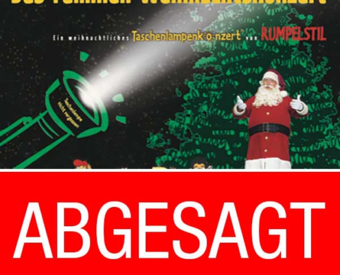 Plakatmotiv für Taschenlampen an! Rumpelstil im Metropol Theater Bremen