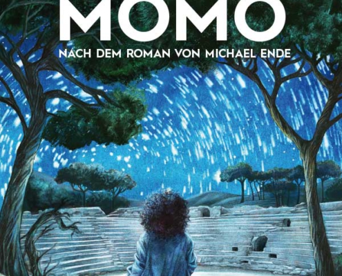 Plakatmotiv Momo von Michael Ende im Metropol Theater Bremen