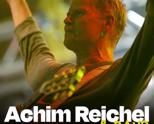 Plakatmotiv für Achim Reichel in Bremen 2024