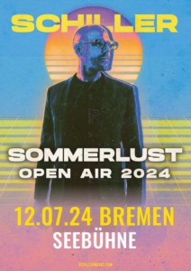 Plakatmotiv Schiller Sommerlust 2024