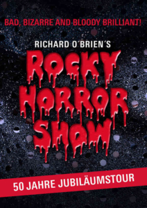 Plakatmotiv für Rock Musical Richard O’Brien’s Rocky Horror Show Bremen 2024