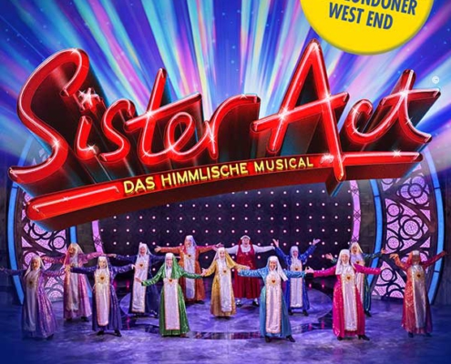 Plakatmotiv für Sister Act - Das himmlische Musical in Bremen im Metropol Theater Bremen
