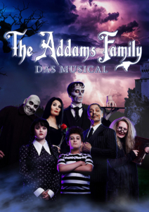 Plakatmotiv des Musicals The Addams Family
