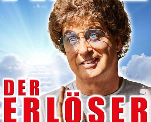 Plakatmotiv von Comedy Show Der Erlöser von und mit Atze Schröder im Metropol Theater Bremen