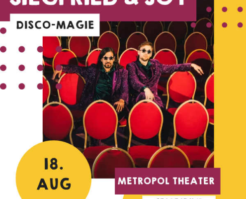 Plakatmotiv für Siegfried & Joy Las Vegas in Bremen im Metropol Theater