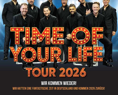 Plakatmotiv für Konzert von The Ten Tenors im Metropol Theater Bremen