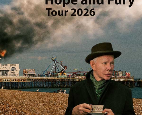 Plakatmotiv für Joe Jackson & Band in Bremen im Metropol Theater Bremen