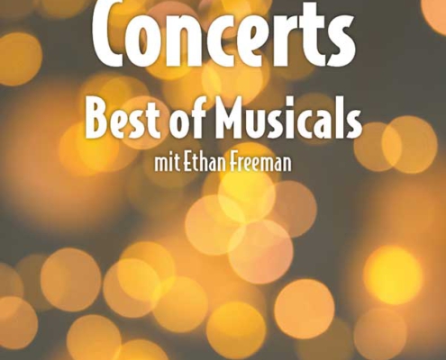 Plakatmotiv für Musical Gala Candle Concerts Best of Musicals mit Ethan Freeman im Metropol Theater Bremen