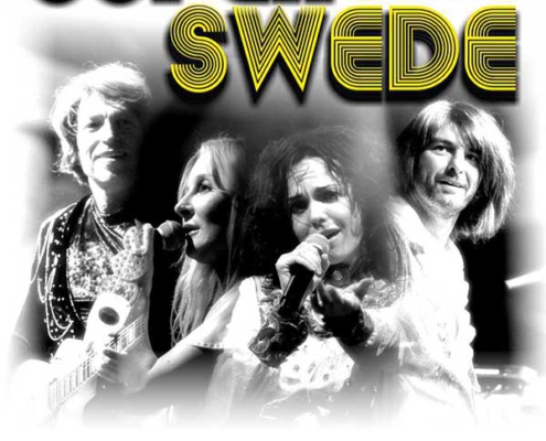 Plakatmotiv für Super Swede ABBA Tribute Show im Metropol Theater Bremen