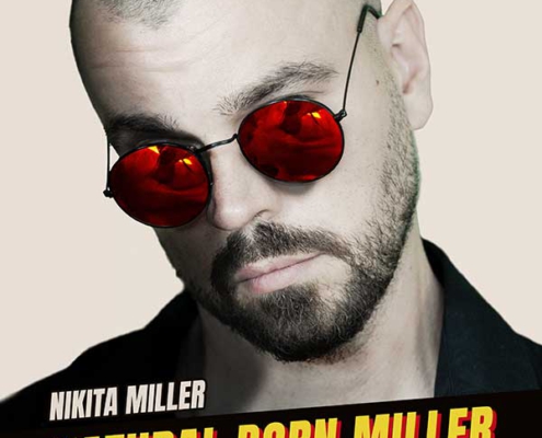 Plakatmotiv für Nikita Miller im Metropol Theater Bremen