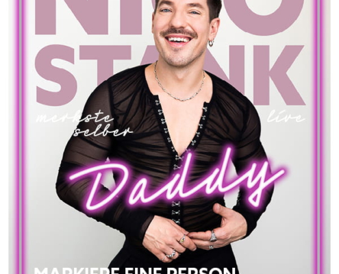 Plakatmotiv für Nico Stank In Bremen im Metropol Theater Bremen live
