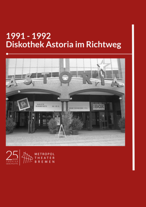 25 Jahre Theatergeschichte - Das Astoria im Richtweg