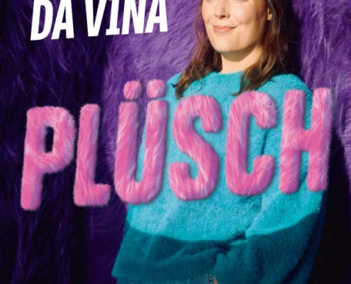 Plakatmotiv für Comedy & Poetry im Metropol Theater Bremen Sandra Da Vina - Plüsch