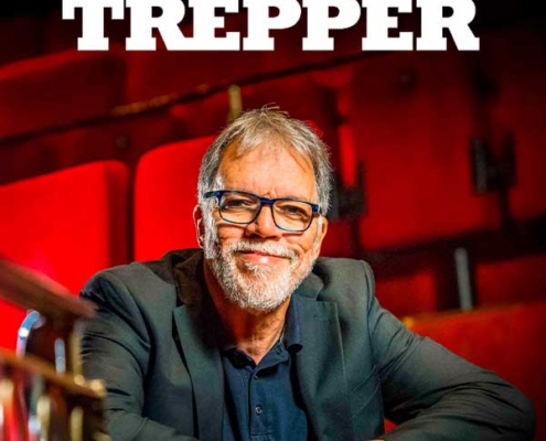 Plakatmotiv von Kabarettist Wolfgang Trepper im Metropol Theater Bremen