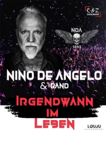 Plakatmotiv für Konzert von Nino de Angelo - Irgendwann im Leben im Metropol Theater Bremen