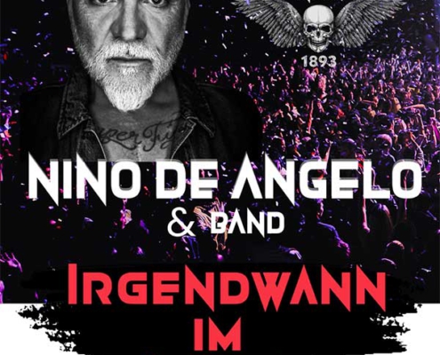 Plakatmotiv für Konzert von Nino de Angelo - Irgendwann im Leben im Metropol Theater Bremen