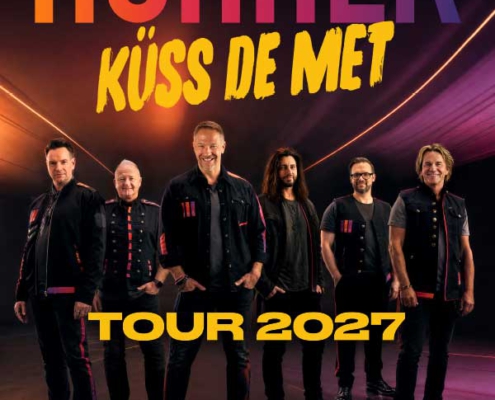 Plakatmotiv für HÖHNER Küss de met - Tour 2027 im Metropol Theater Bremen