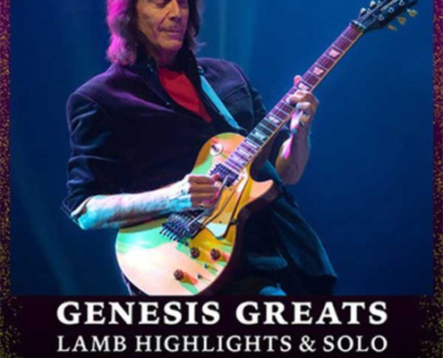 Plakatmotiv für Steve Hackett Genesis Greats, Lamb Highlights & Solo im Metropol Theater Bremen