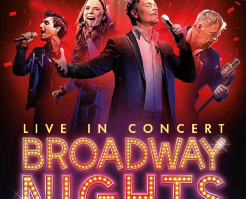 Plakatmotiv für Musical Show Live In Concert Broadway Nights in Bremen im Metropol Theater Bremen