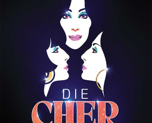 Plakatmotiv für Musical Die Cher Show - Das Musical über die Göttin des Pop in Bremen im Metropol Theater Bremen