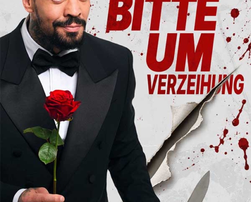 Plakatmotiv für EMMVEE - Ich bitte um Verzeihung im Metropol Theater Bremen
